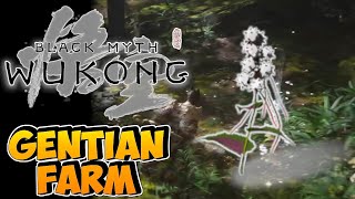 Gentian Farming Guide  Black Myth Wukong [upl. by Omar]