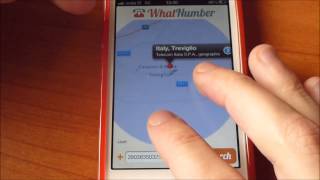 Review App  WhatNumber  Trovare la Posizione di un Numero di Telefono [upl. by Pelaga]