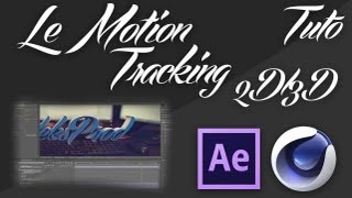 Tuto  Motion Track 3D avec Cinema 4D et After Effect [upl. by Etnoled]