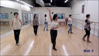 Shes Crazy  Line Dance Dance amp Teach [upl. by Cleon174]