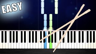 CHOPSTICKS  EASY Piano Tutorial by PlutaX [upl. by Frost]