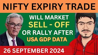 Nifty Prediction and Bank Nifty Analysis for Thursday  26 September 24  Bank NIFTY Tomorrow [upl. by Pirbhai]