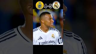 Al nassr Vs Real Madrid final penalty shoot out 2024  Ronaldo Vs Mbappe realmadrid Vs alnassr [upl. by Pytlik]