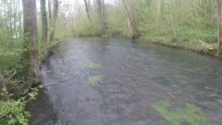 Pêche de la truite en ultra léger 1 GoPro HD [upl. by Enawtna]