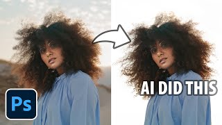 Finally AI Does IMPOSSIBLE Hair Selection in Photoshop [upl. by Katina]