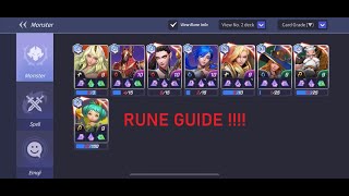 Rune Guide  Summoners War Lost Centuria Guide [upl. by Rakia140]