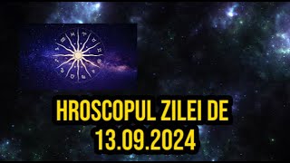 Horoscopul zilei de 13 septembrie 2024 Scorpionii deschid un capitol nou [upl. by Akinna]