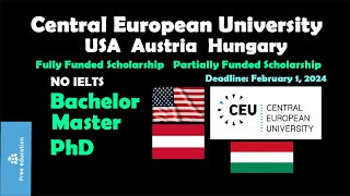 Central European University  Central European University Application Process [upl. by Noyad601]