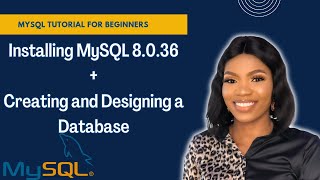 Install MySQL 8036 in Windows 11 and Create a Database  MySQL tutorial for beginners [upl. by Ljoka300]