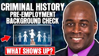 What Shows Up PreEmployment Background Check [upl. by Ylenaj]