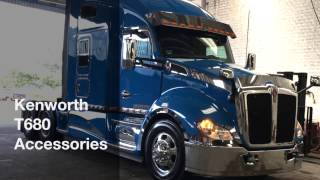 5PG KW T680 Accessories Kenworth T680 Accesorios [upl. by Kcirttap]