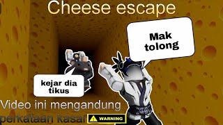 Cheese escape Aku dan temanku dikejar tikus raksasa di labirin keju FtAfsGamingCh [upl. by Piero]