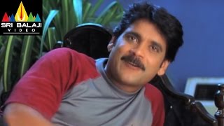 Nenunnanu Movie Nagarjuna Funny Cooking Experiment  Nagarjuna Aarti Shriya  Sri Balaji Video [upl. by Baler341]