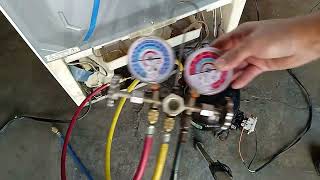 COMO REPARAR UN REFRIGERADOR CON FUGA DE GAS REFRIGERANTE EN LAS PAREDES SOLUCION O RESCATE [upl. by Peednas]