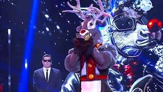 Masked Singer Poro quotPetteri Punakuonoquot Raskasta Joulua  Finland  Christmas Special [upl. by Gerstein]