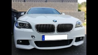 BMW 520 D F10 F11 Motorschaden  Prüfung Turbolader AGR Ansaugmodul Kolben Injektor Motorbrand [upl. by Aihpos170]