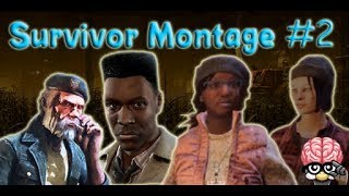 Fungooses Survivor Gameplay Montage 2 against Various killers and loops [upl. by Esorrebma793]