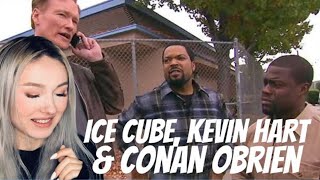 Ice Cube Kevin Hart amp Conan Share A Lyft REACTION [upl. by Cissie]