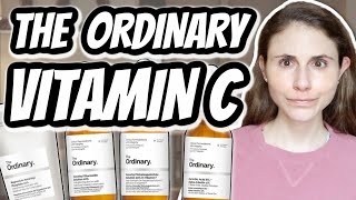 ALL THE ORDINARY VITAMIN C PRODUCTS Dermatologist Review  Dr Dray [upl. by Romney525]