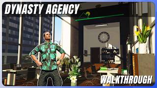 Dynasty8 Agency Walkthrough MLO fivem GTAV Map interior [upl. by Oilla]