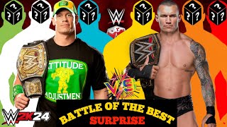 WWE 2K24TEAM THE CHAMP JOHN CENA VS TEAM THE VIPER RANDY ORTON MATCH [upl. by Yorick261]