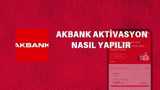 Akbank Aktivasyon Nasıl Yapılır  Akbank Cihaz Doğrulama Nasıl Yapılır [upl. by Aihtekal]