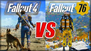 Fallout 4 vs Fallout 76 Which Game is Better in 2024 [upl. by Simonetta]