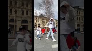 TEACHING SHUFFLE 😱🔥 LITTLE BOY DANCING TREND ⭐️ [upl. by Jovitta]