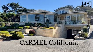 CARMEL CarmelbytheSea California  walking  driving tour 4K [upl. by Callery]