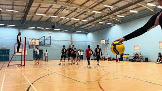 Spelthorne Lions vs Wiltshire Mavericks NVL Div 2 202425 Set 2 [upl. by Emlynne]