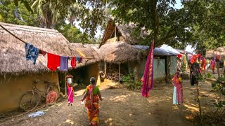 Life Of Poor Slum Dwellers In Indian Village  Natural Life In India Farmer  Rural Life India [upl. by Le]