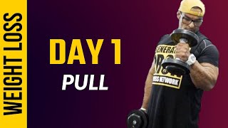 Weight Loss Workout Series  Day 1  Back Rear Delt Hamstring amp Biceps  Yatinder Singh [upl. by Yokoyama]