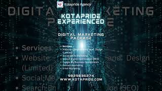 Explore Your Online Presence with KotaPrides Experienced Digital Marketing Package [upl. by Xonk]