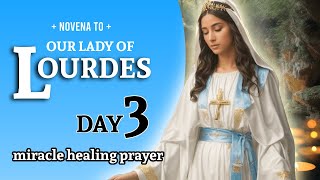 DAY 3 The virtue that most shone in St Bernadette Novena to Our Lady of Lourdes February 4 2024 [upl. by Noneek921]