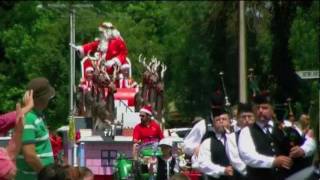 Mount Barker Christmas Pageant  Adelaide  South Australia [upl. by Sillert]