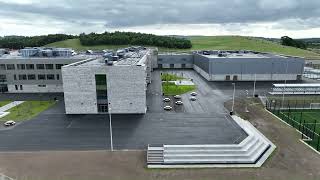 Dunfermline Learning Campus drone footage  June 2024 [upl. by Brindle]