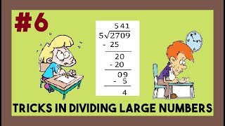 Amazing Tricks in Dividing Large Numbers [upl. by Baerman917]