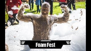 XLETIX Challenge Hindernis Foam Fest [upl. by Arun792]