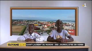 SaintLaurent du Maroni Des journalistes en herbe [upl. by Ariet223]