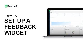 How to set up a Feedback Widget on Freshdesk [upl. by Marchelle]