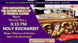 6 15 PM  Rome Cardinals mass  18th Exposition of the Relics of St Francis Xavier  26 Nov 2024 [upl. by Conney]