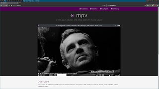 mpv player set a default window size for videos [upl. by Aztilem]