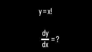 Learn the derivative of the factorial function in just 6 MINUTES [upl. by Evars530]