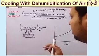 Cooling With Dehumidification Of Air हिन्दी [upl. by Pandolfi796]