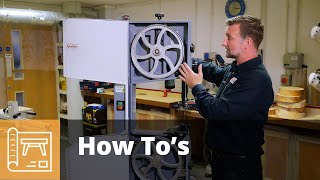 How Tos  Set up and fine tune your bandsaw [upl. by Wil]