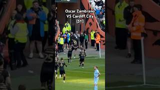 Reaction To Oscar Zambrano’s Goal VS Cardiff City shorts hcafc UTT zambrano reaction [upl. by Aiyot997]