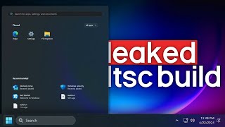 The FASTEST Windows 11 Build  LTSC 24H2 Insider Preview [upl. by Rahcir432]