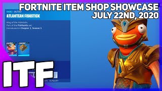 Fortnite Item Shop NEW ATLANTEAN FISHSTICK July 22nd 2020 Fortnite Battle Royale [upl. by Amero]