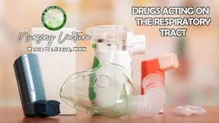 DRUGS ACTING ON THE RESPIRATORY SYSTEM I NURSING PHARMACOLOGY LECTURE I TAGALOG I FILIPINO NURSES [upl. by Ellene113]