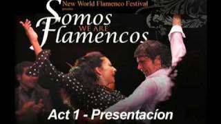 Somos Flamencos  Act 1 Presentacíon [upl. by Zorina]